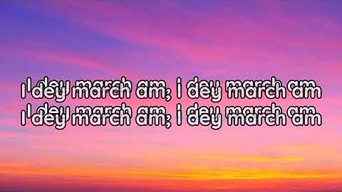 March am - Rema (Official Lyrics Video)
