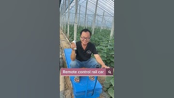 Thumbnail of Building Rails In The Green House Make Work Easier #satisfying #shot