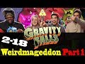 Gravity Falls - 2x18 Weirdmageddon Part 1 - Group Reaction
