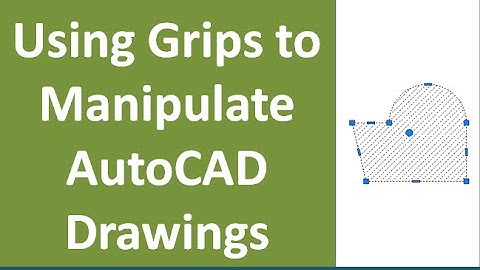 How to use AutoCAD multifunction grips