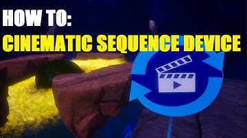 How to create beautiful animations in UEFN (Cinematic Sequence Device)