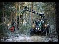 Вальтра трактор Лесные работы Valtra Forest Tractor Лесхоз