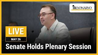 LIVE: Senate holds plenary session | May 26, 2026
