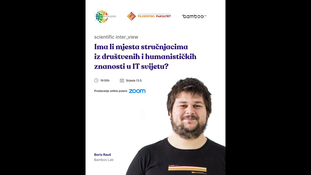 scientific inter_view #1 - Boris Rauš (Bamboo Lab) - YouTube