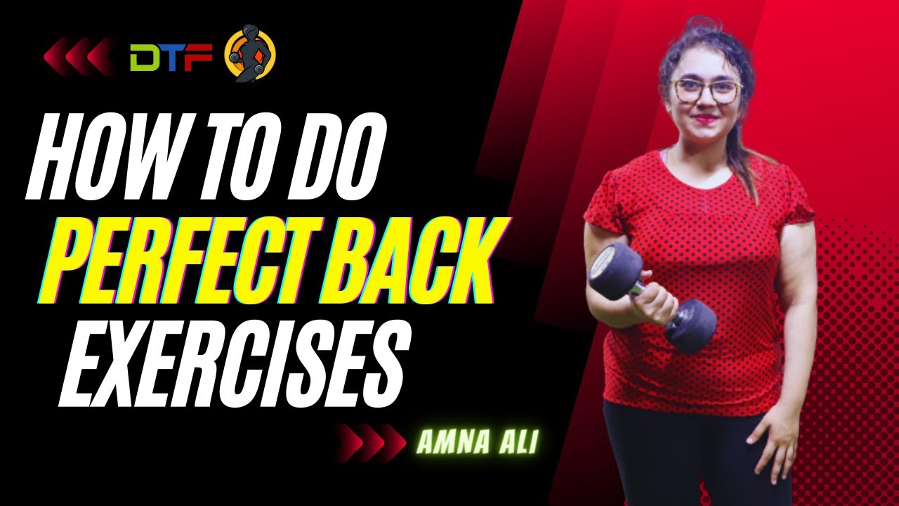 Back Exercises For Women Pull Down Dumbell Row Deadlift Back