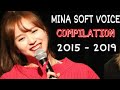 TWICE MINA SOFT VOICE COMPILATION 2015-2019 (to celebrate mina comeback)