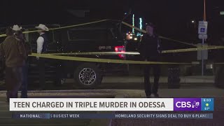 Teen charged in killing of Odessa mother and two kids
