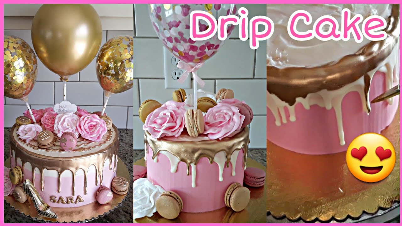 DRIP CAKE DORADO YouTube