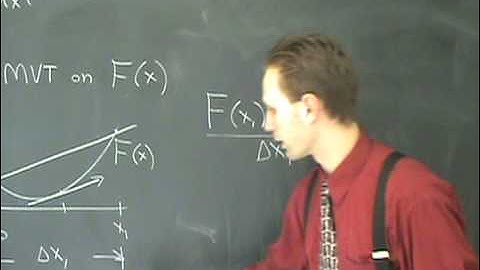 Fundamental Theorem of Calculus (part 1 of 3)