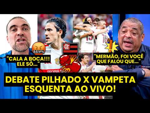 HEATED DEBATE! "OH YEAH??? BRO, YOU'RE THE ONE WHO SAID that..." VAMPETA and PILHADO DISAGREE abo...