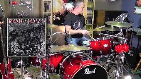 Wanted Dead or Alive Drums version - Drums performance video thumbnail