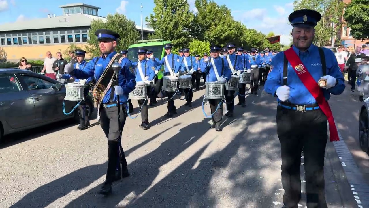 Pride Of Govan flute band Somme memorial parade 2025