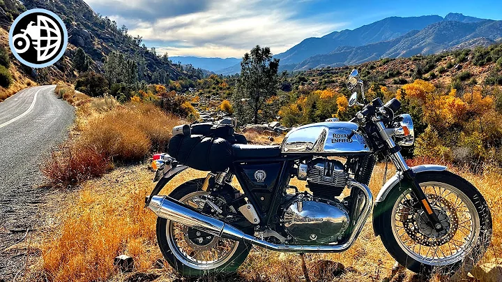 Scenic River Ride / Royal Enfield Continental GT C...