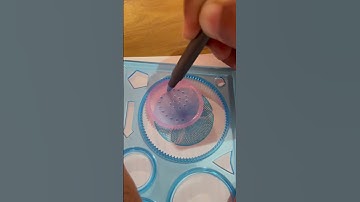 Easy Spirograph Designs | Colourful Spirograph Art #shorts #trending #youtubeshorts