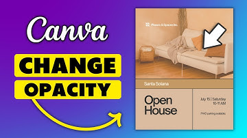 How to Change Background Opacity in Canva