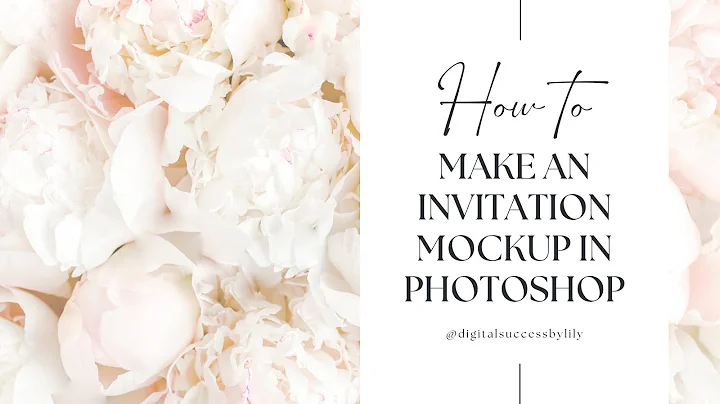 Create Stunning Etsy Invitations with Photoshop