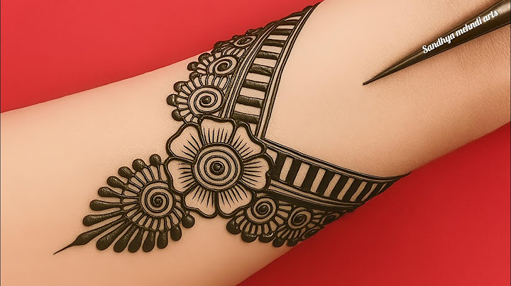 floral mehndi design simple front hand | mehndi design simple | mehandi ka design | mehndi design