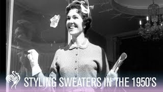 Styling Sweaters In The 1950s | Vintage Fashions @VintageFashions