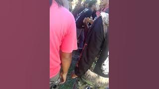 Street flower drunk together