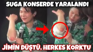 Btsin Ailesi Konsere Geldi Ama Üyeler Yere Düştü Yaralandı Islandı