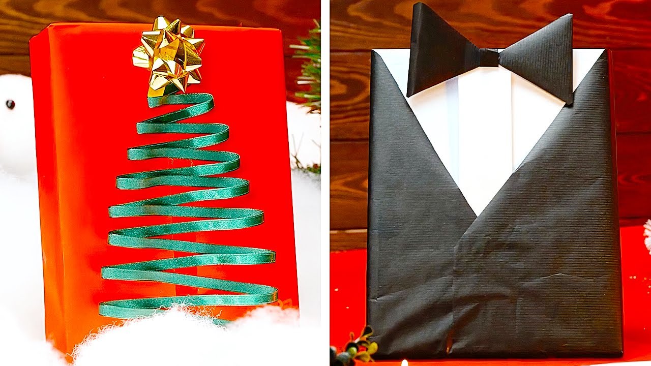 31 WAYS TO WRAPPING GIFTS better than Santa