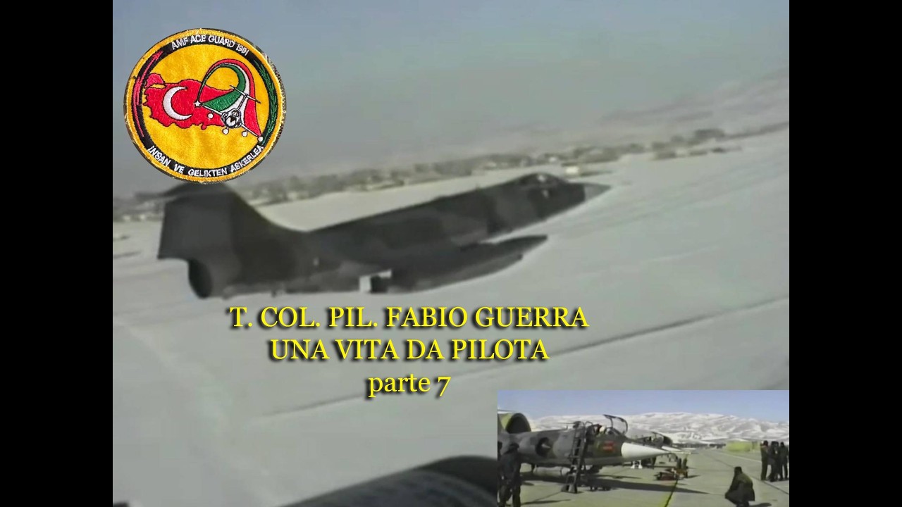 T. COL. PIL. FABIO GUERRA - F-104 ITALIANI NELLA BASE DI ERHAC DURANTE LA GUERRA DEL GOLFO parte 7