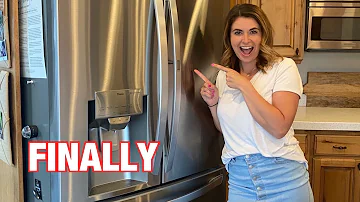 FOUR WEEKS WITHOUT A FRIDGE AND FREEZER | FINALLY GETTING A NEW REFRIGERATOR