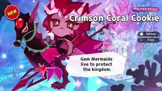 🪸ME SALE NUEVA GALLETA!!!🪸l#cookierunkingdom #crimson #coral #cookie