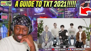 thatssokelvii Reacts to a Guide to TXT (투모로우바이투게) (2021) **they got amazing energy!!**