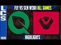 FLY vs SEN Highlights ALL GAMES | LCS Spring 2026 W3D1 | FlyQuest vs Sentinels