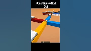 villagers IQ test in Minecraft Java edition #minecraft #shorts #gaming