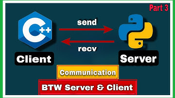 C++ CLIENT AND PYTHON SERVER SOCKET PROGRAMMING