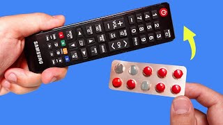 Take a Common Empty Pill Pack and Fix AllRemote Controls in Your Home! How to RepairTV Remote!