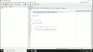 MEMBUAT SWITCH CASE PADA NETBEANS (JAVA)