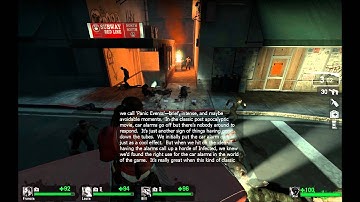 Left 4 Dead Developer Commentary Part 2 w/ SUBTITLES