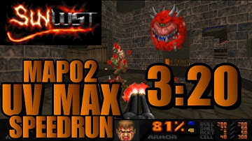 Doom: Sunlust MAP02: "Down Through" UV Max in 3:20