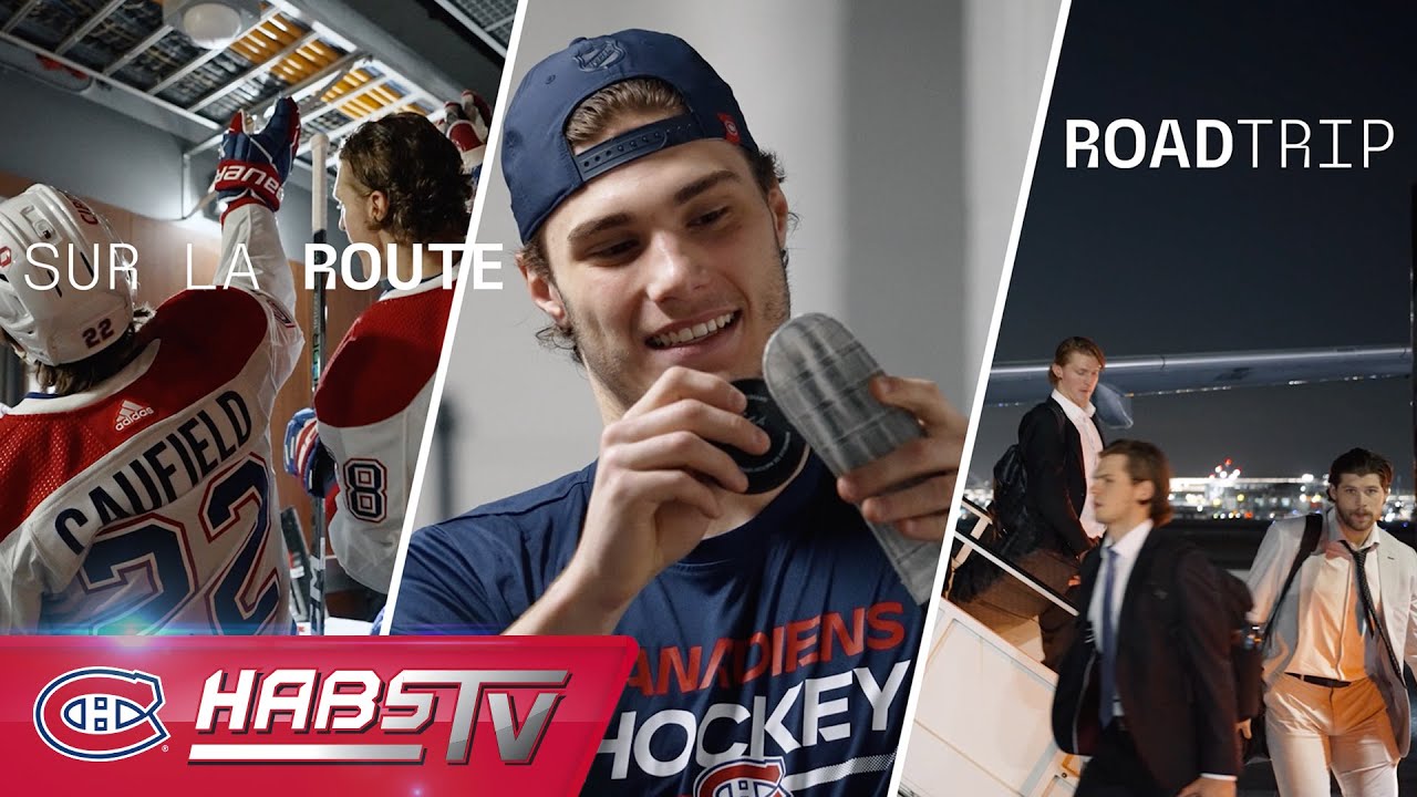 Behind the scenes on the road in California and Ohio | Canadiens Embedded