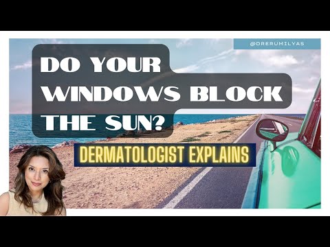 How much sun do your car windows block?