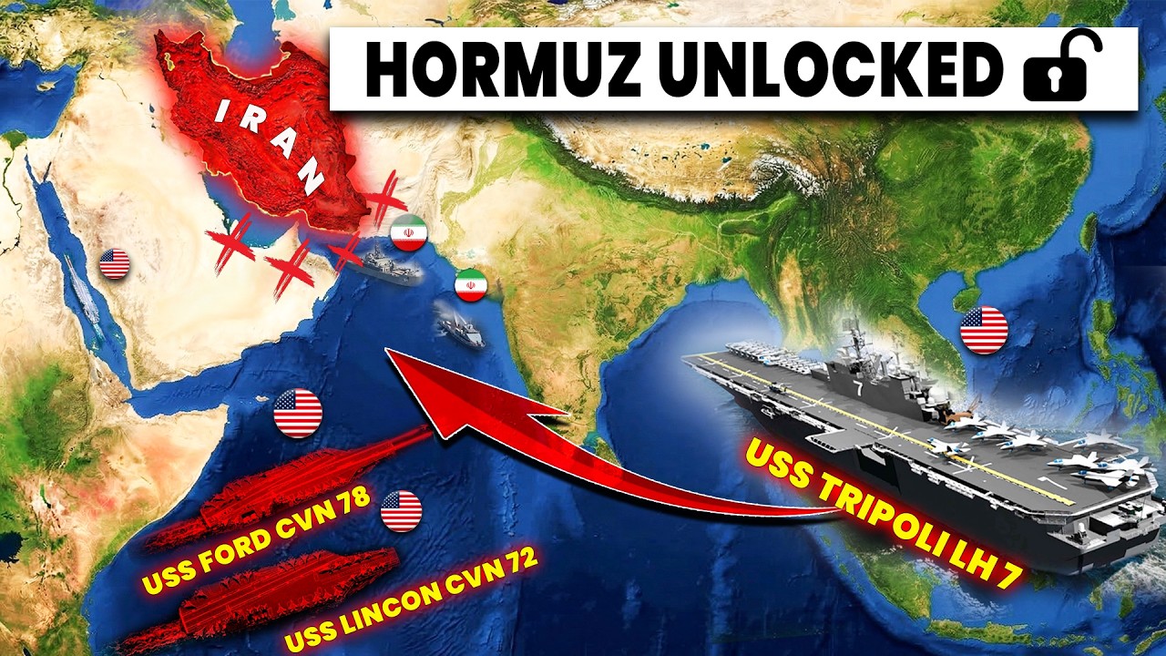 The US Navy Urgently DEPLOYS USS Tripoli to UNLOCK the Strait of Hormuz ...