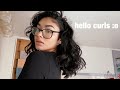 I tried another heatless curl method (bantu knots) aka watch me touch my hair 5000 times lol...