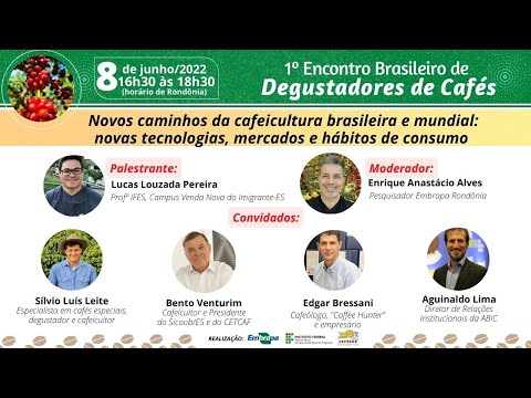Novos caminhos da cafeicultura brasileira e mundial: Novas tecnologias, mercado e hábitos de consumo