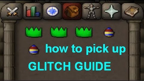 (WORKING)Runescape 2007 Glitch Guide: How to Pick up the Rares in Lumbridge - BUG ABUSE