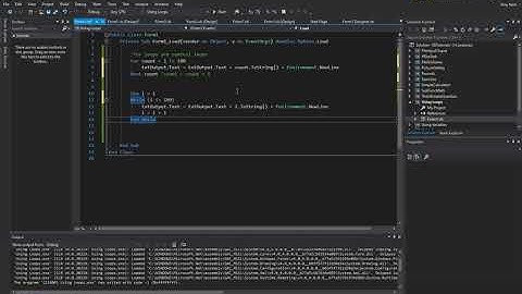 VB120-2 - VB.NET Repetitions - Part 2 - While Loops