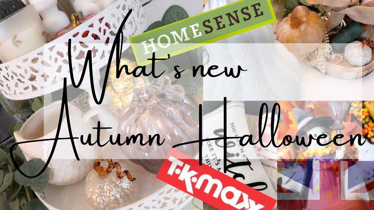 🍂🎃 WHAT'S NEW TKMAXX AND HOMESENSE 2021 UK AUTUMN AND HALLOWEEN