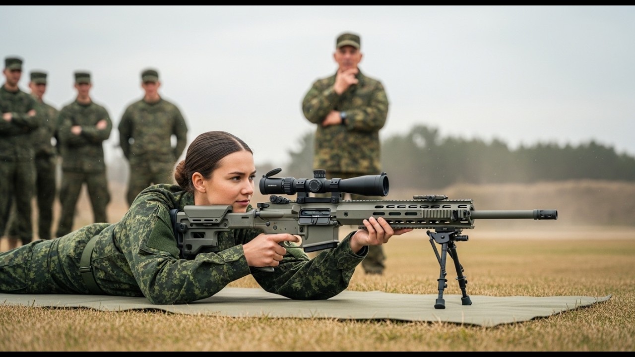 “Want to Hold a Gun?” The #1 SEAL Sniper Dared Her — Then She Broke His 10-Year Record