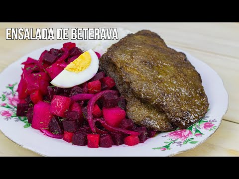 Video: Ensalada De Remolacha Con Ternera