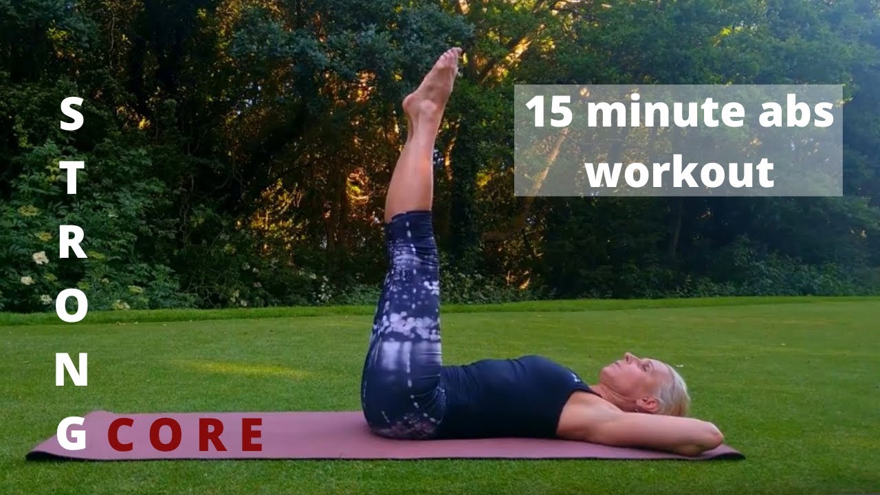 15 minute Pilates core workout - to get amazing abs - YouTube