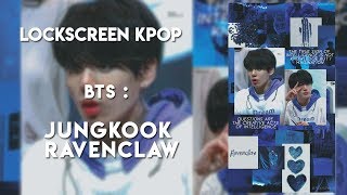 02 [WATCH ME EDIT] Lockscreen Kpop - Jungkook Ravenclaw screenshot 3