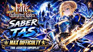 【TAS】FATE / UNLIMITED CODES (PSP) - SABER UNLEASHES EXCALIBUR POWER 🤯/ MAX DIFFICULTY