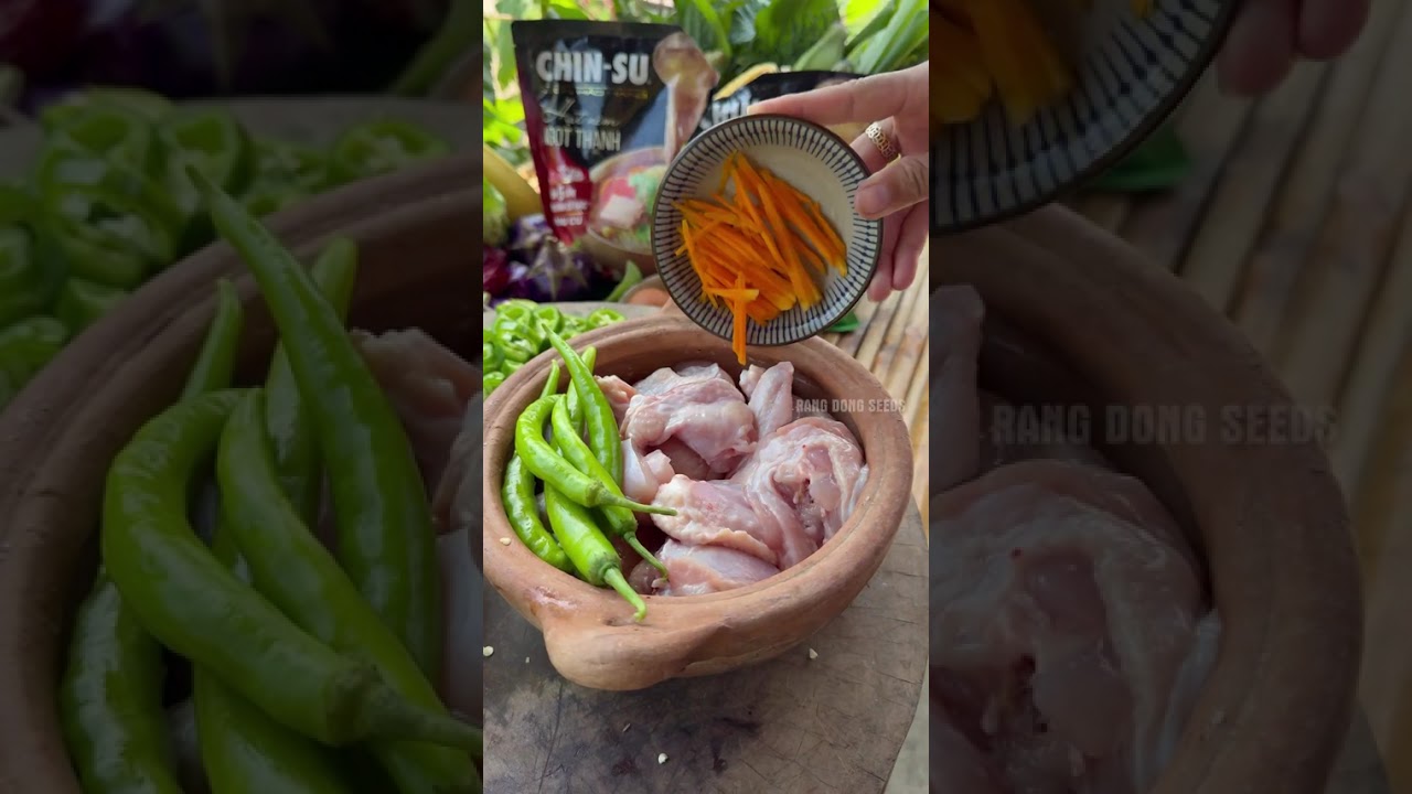 Món ngon: Rau củ quả tại vườn Rạng Đông #hatgiongrangdong #rangdongseeds